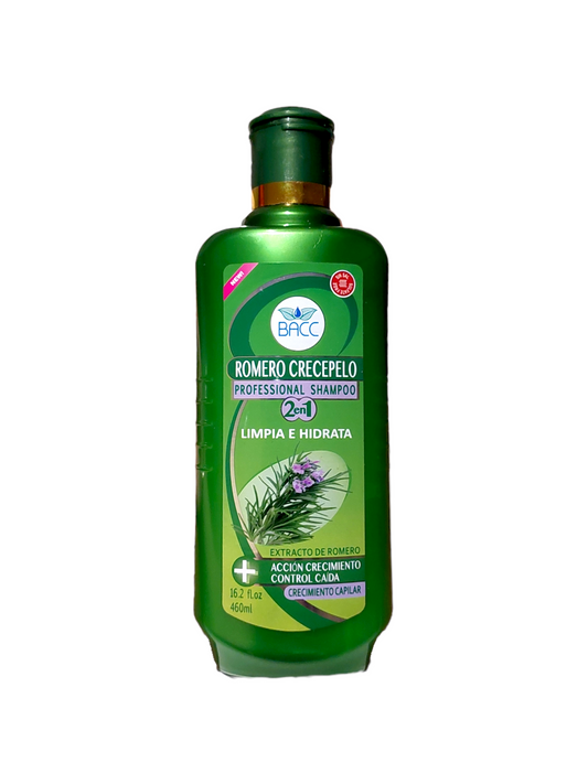 Shampoo Romero Crece Cabello Sin Sal
