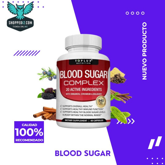 Blood Sugar Niveles Saludables 60 Cap