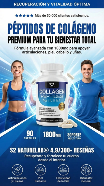 S2 Collagen Peptides Colageno En Capsu